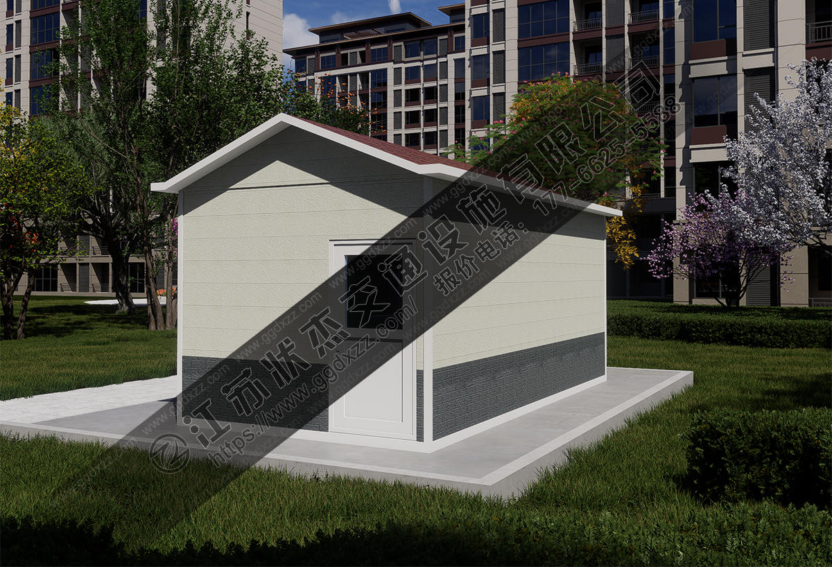 垃圾分類房圖片