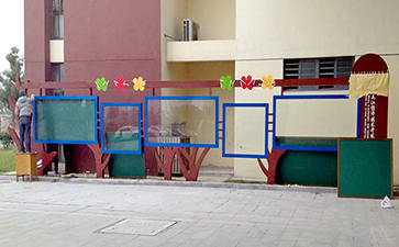 小學校園宣傳欄案例