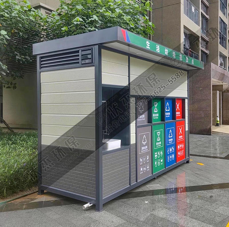 甘肅天水經濟型小區垃圾房案例