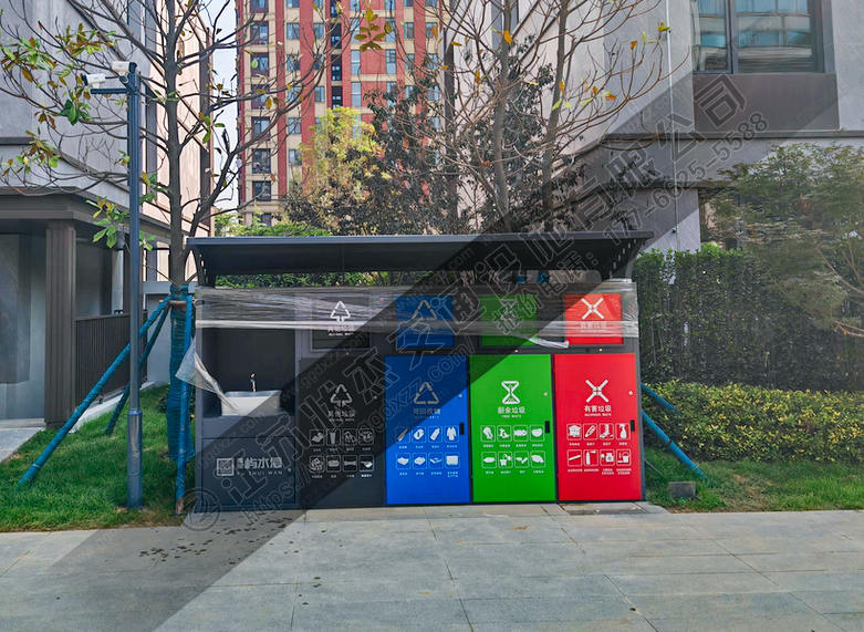 智能感應投口垃圾分類箱 智能感應投口垃圾分類箱