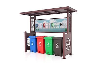 公園景區垃圾分類亭
