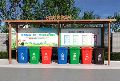 垃圾分類收集亭定制價格